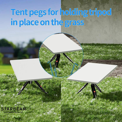 STARBEAM Starlink Mini 18cm Extendable Tripod with Adapter and Pegs
